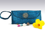 Azure Envelope Bag - Iraca Palm Authentic Handmade Handbag
