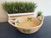 Iraca Basket Natural and Colors Wholesale