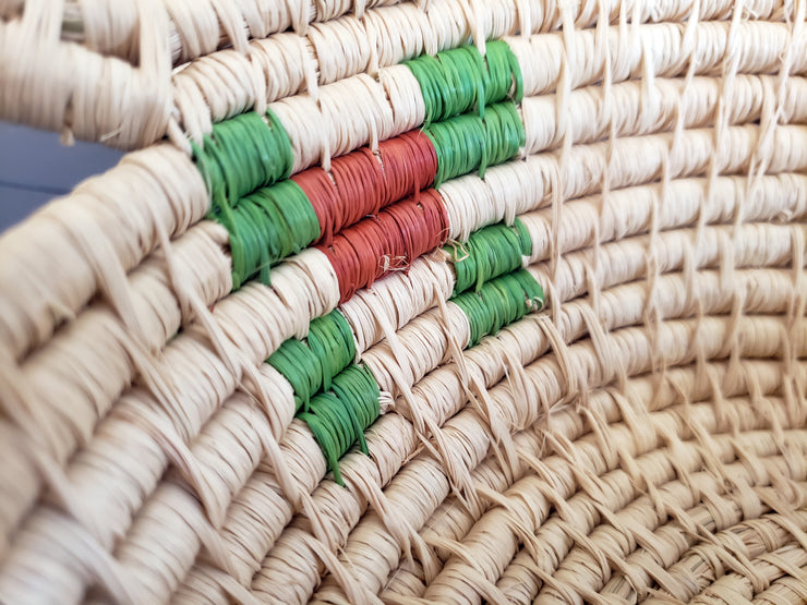 Iraca Basket Natural and Colors Wholesale