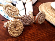 Iraca Handmade Infinity Napkin Rings