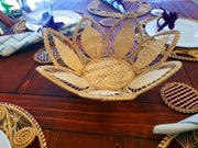 Natural Iraca Petals Woven Basket Wholesale