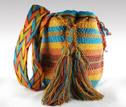 Alexa - Wayuu Authentic Mochila Bag with Crystals Wholesale