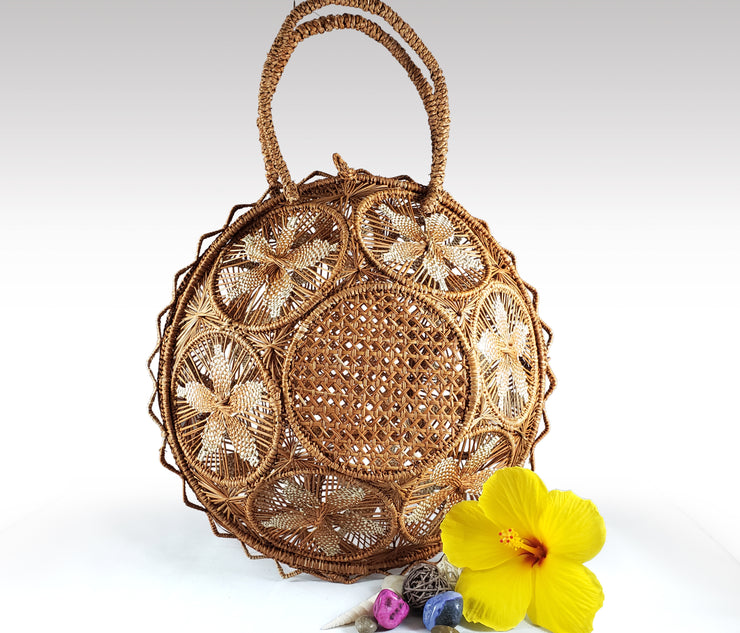 Fernanda - Iraca Palm Authentic Handmade Handbag Wholesale