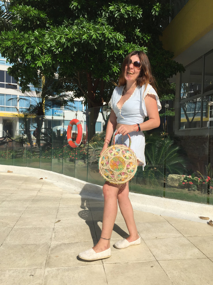 Arcoiris - Iraca Palm Authentic Handmade Handbag