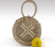Iris - Iraca Palm Authentic Handmade Handbag