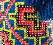 Martha - Wayuu Authentic Mochila Bag with Crystals