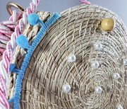 Sky - Iraca Palm Authentic Handmade Handbag Wholesale