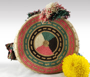 Tatiana - Wayuu Authentic Mochila Bag with Crystals Wholesale