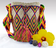 Claudia - Wayuu Authentic Mochila Bag