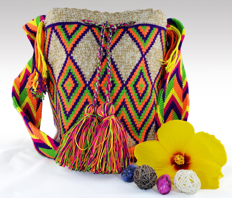 Claudia - Wayuu Authentic Mochila Bag Wholesale