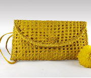 Jessica Envelope Bag - Iraca Palm Authentic Handmade Handbag Wholesale
