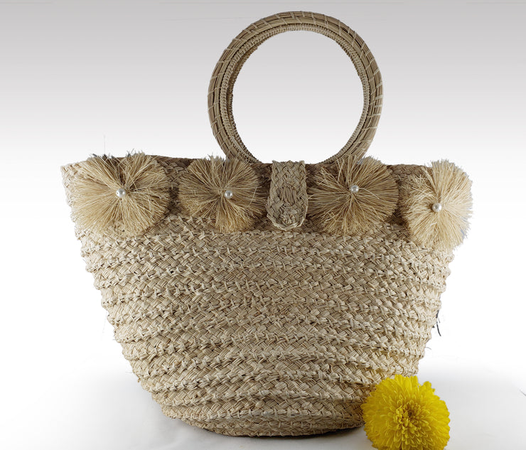 Ludy - Iraca Palm Authentic Handmade Handbag Wholesale