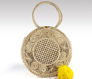Martina - Iraca Palm Authentic Handmade Handbag Basket Wholesale