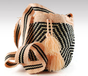 Soledad - Wayuu Authentic Mochila Bag Mini with Crystals Wholesale